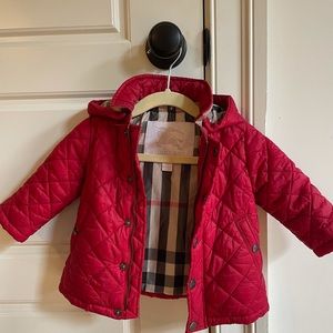 Burberry infant jacket